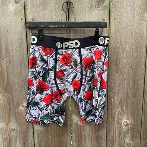 NWT Mens PSD Boxer Shorts Money Roses Size Large